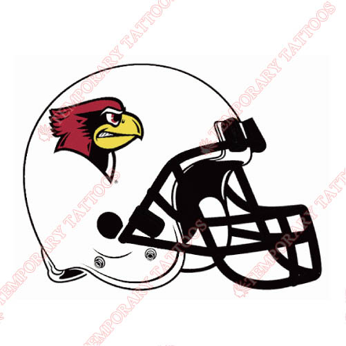 Illinois State Redbirds Customize Temporary Tattoos Stickers NO.4619